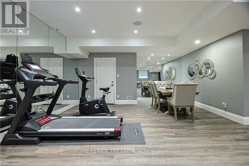 6584 French Ave, London, ON - Indoor Photo Showing Gym Room