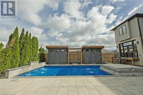 6584 French Ave, London, ON - Outdoor With In Ground Pool