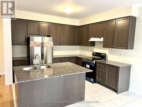 156 Lumb Dr, Cambridge, ON - Indoor Photo Showing Kitchen With Double Sink