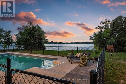 1470 Pebble Beach Rd, Smith-Ennismore-Lakefield, ON - Outdoor With In Ground Pool With View