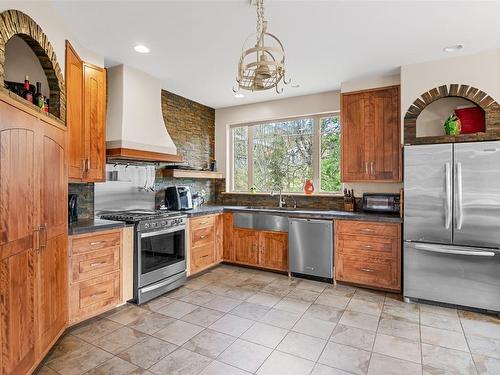 437 Cedar Street, Revelstoke, BC - Indoor Photo Showing Kitchen With Stainless Steel Kitchen