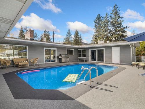3305 Mcgregor Road, West Kelowna, BC - Outdoor With In Ground Pool With Deck Patio Veranda With Exterior