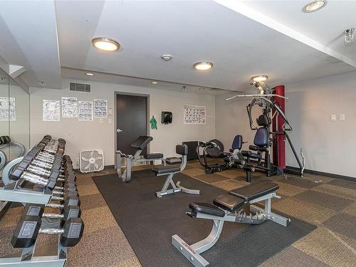1501-788 Humboldt St, Victoria, BC - Indoor Photo Showing Gym Room