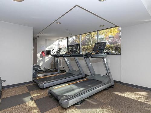 1501-788 Humboldt St, Victoria, BC - Indoor Photo Showing Gym Room
