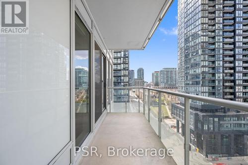 808 - 25 Ordnance Street, Toronto, ON - Outdoor With Balcony With Exterior
