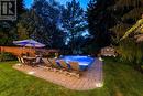 3011 Lakeshore Rd, Burlington, ON  - Outdoor With In Ground Pool With Deck Patio Veranda With Backyard 