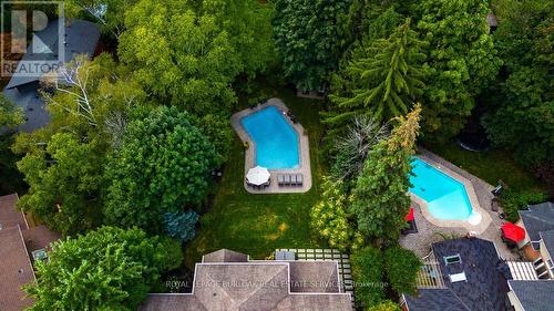 3011 Lakeshore Rd, Burlington, ON - Outdoor With In Ground Pool