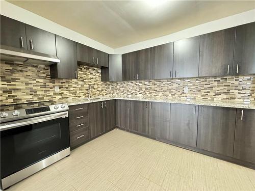657 Fennell Avenue E|Unit #3, Hamilton, ON - Indoor Photo Showing Kitchen With Upgraded Kitchen