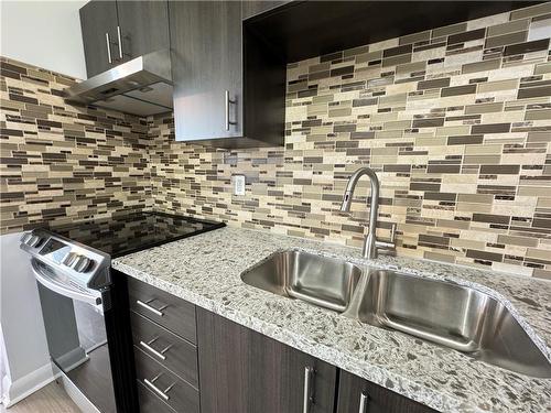 657 Fennell Avenue E|Unit #3, Hamilton, ON - Indoor Photo Showing Kitchen With Double Sink With Upgraded Kitchen