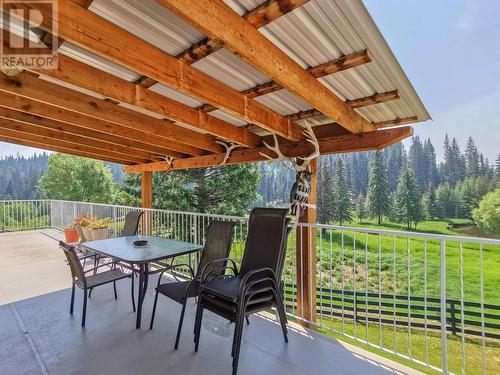 5307 Canim-Hendrix Lake Road, 100 Mile House, BC - Outdoor With Deck Patio Veranda