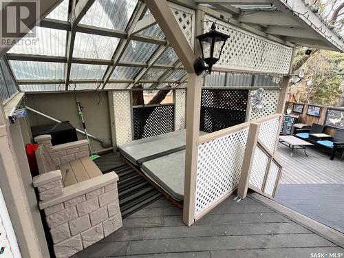 126 Schneider Crescent, Regina, SK - Outdoor With Deck Patio Veranda With Exterior