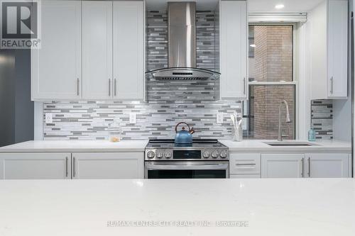 #202 -460 Wellington St, London, ON - Indoor Photo Showing Kitchen With Upgraded Kitchen