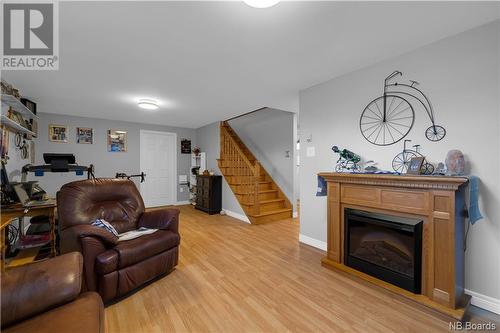 1286 Sand Cove Road, Saint John, NB - Indoor Photo Showing Living Room With Fireplace