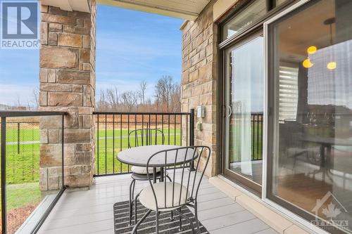 700 Du Rivage Street Unit#101, Clarence-Rockland, ON - Outdoor With Balcony With Exterior