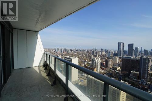 #3618 -85 Wood St, Toronto, ON - Outdoor With Balcony With View With Exterior