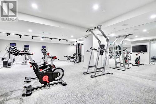 #2306 -28 Wellesley St, Toronto, ON - Indoor Photo Showing Gym Room