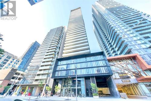 #2306 -28 Wellesley St, Toronto, ON - Outdoor With Facade