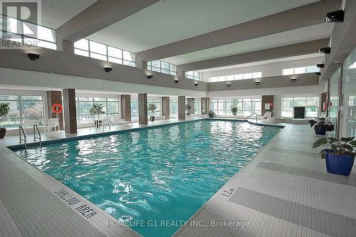#2607 -1 Elm Dr W, Mississauga, ON - Indoor Photo Showing Other Room With In Ground Pool