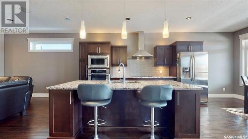 4613 Skinner Crescent, Regina, SK - Indoor Photo Showing Kitchen With Upgraded Kitchen
