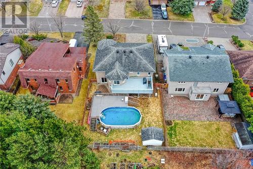 1331 Paquette Street, Sudbury, ON - Outdoor With Above Ground Pool
