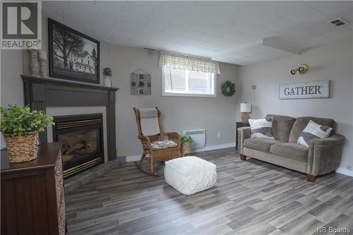 3 Duncan, Tide Head, NB - Indoor Photo Showing Living Room With Fireplace