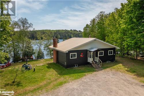 Driveway for the boat launcg. - 562 & 568 E Waseosa Lake Road, Huntsville, ON - Outdoor With View