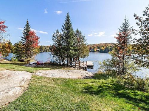 Waterfront - 494 Ch. Léo-Bouvrette, Mont-Tremblant, QC - Outdoor With Body Of Water With View