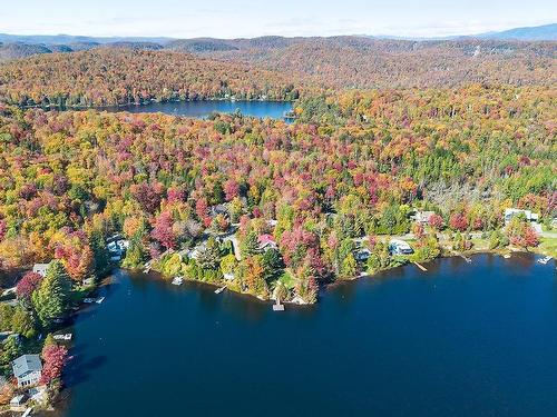 Aerial photo - 494 Ch. Léo-Bouvrette, Mont-Tremblant, QC - Outdoor With Body Of Water With View