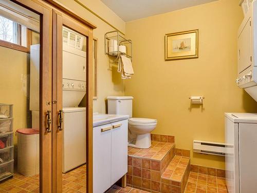 Powder room - 449 Ch. Birchwood, Saint-Sauveur, QC - Indoor Photo Showing Laundry Room