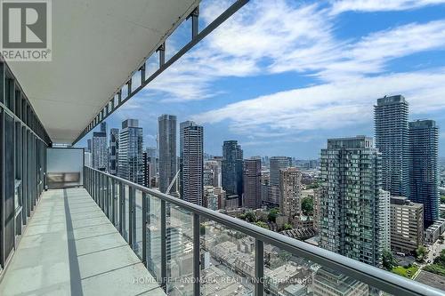 #3406 -33 Charles St E, Toronto, ON - Outdoor With Balcony With View