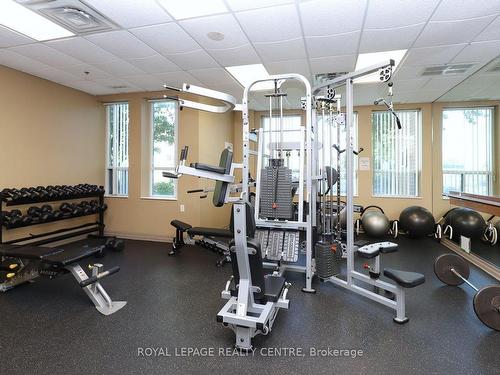 603-4850 Glen Erin Dr, Mississauga, ON - Indoor Photo Showing Gym Room