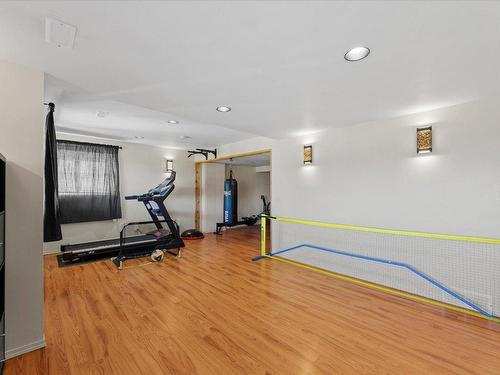3680 Webber Road, West Kelowna, BC - Indoor Photo Showing Gym Room