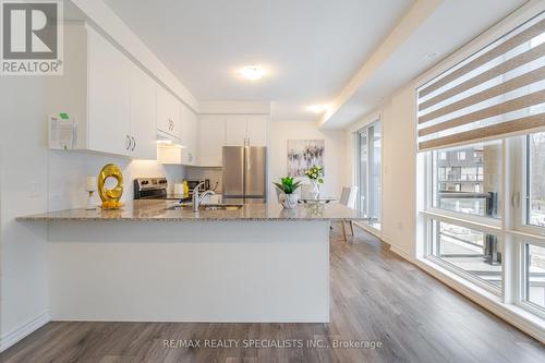 48 - 45 Knotsberry Circle, Brampton, ON - Indoor Photo Showing Kitchen With Upgraded Kitchen