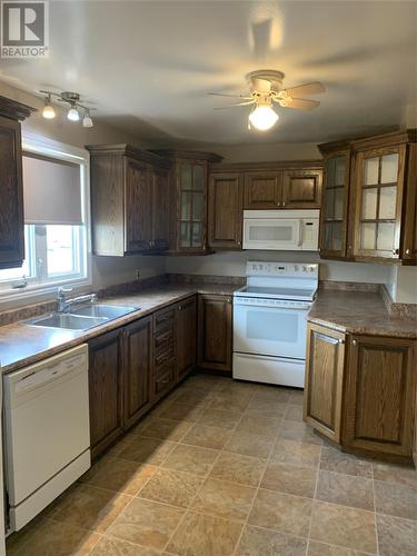 61 Pine Avenue, Lewisporte, NL - Indoor Photo Showing Kitchen With Double Sink