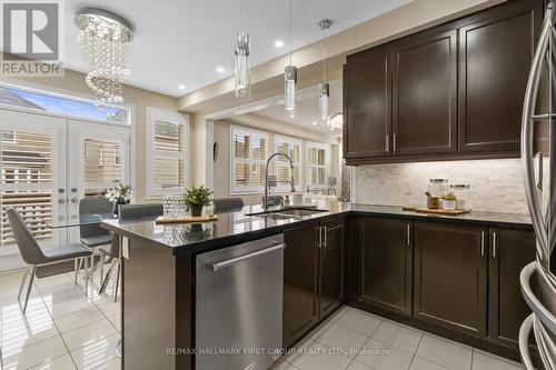 29 Darlet Ave, Ajax, ON - Indoor Photo Showing Kitchen With Upgraded Kitchen