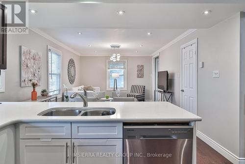 5 York St, Ajax, ON - Indoor Photo Showing Kitchen With Double Sink
