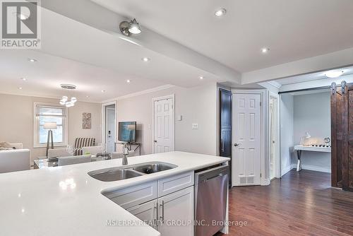 5 York St, Ajax, ON - Indoor Photo Showing Kitchen With Double Sink