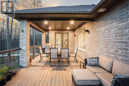 28 Timber Wolf Tr, Springwater, ON - Outdoor With Deck Patio Veranda With Exterior