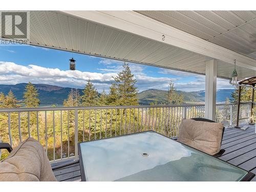 115 Twin Lakes Road, Enderby, BC - Outdoor With Deck Patio Veranda With View With Exterior