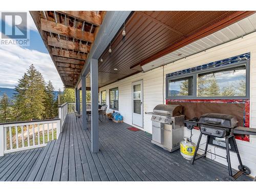 115 Twin Lakes Road, Enderby, BC - Outdoor With Deck Patio Veranda