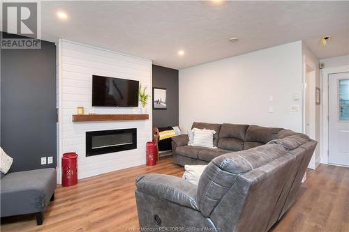 210 Frederic St, Dieppe, NB - Indoor Photo Showing Living Room With Fireplace