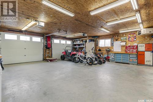 Mcammond Acreage - 8.9 Acres Near Lumsden, Lumsden Rm No. 189, SK - Indoor Photo Showing Garage