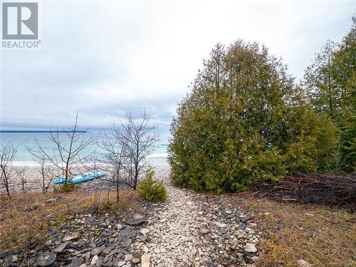 Take a stroll to the Bay! - Water access nearby - 251 Cape Chin North Shore Road, Northern Bruce Peninsula, ON - Outdoor With View