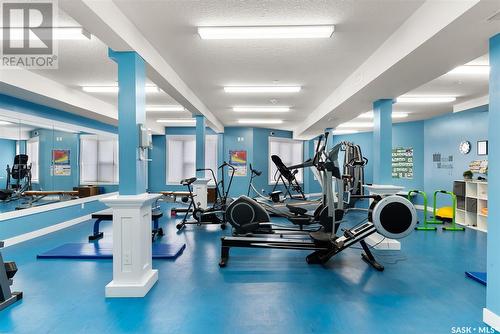 403 5301 Universal Crescent, Regina, SK - Indoor Photo Showing Gym Room