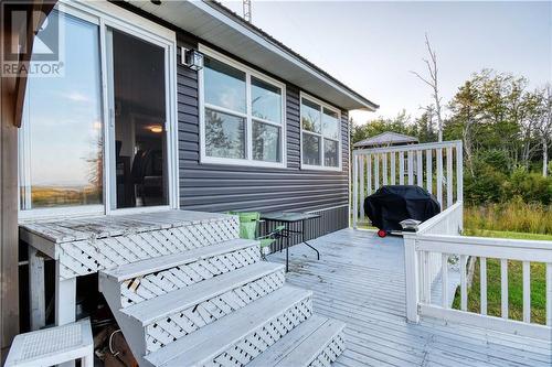 501 Johnson Point Road, Johnston Point, NB - Outdoor With Deck Patio Veranda With Exterior