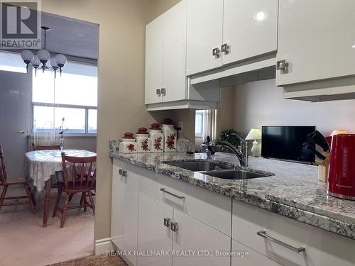 #1806 -1455 Lawrence Ave W, Toronto, ON - Indoor Photo Showing Kitchen With Double Sink