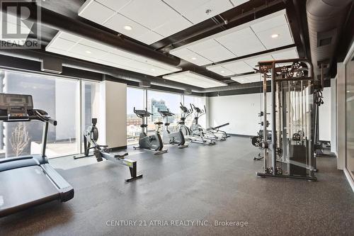 3607 - 60 Frederick Street, Kitchener, ON - Indoor Photo Showing Gym Room