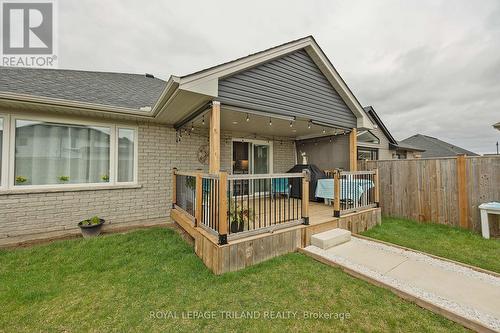 73 Renaissance Drive, St. Thomas, ON - Outdoor With Deck Patio Veranda With Exterior