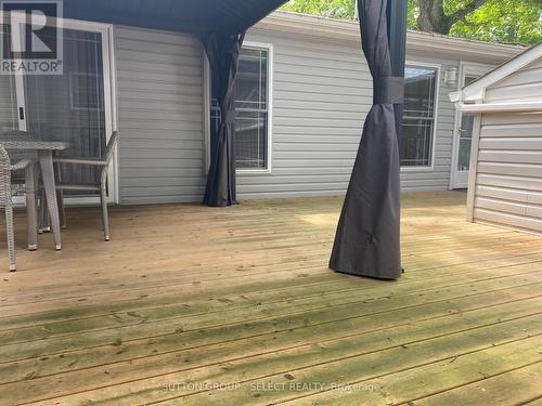 Huge Deck - 55 - 22790 Amiens Road, Middlesex Centre (Komoka), ON - Outdoor With Exterior