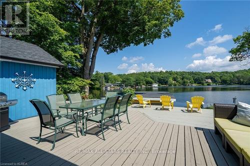 51 Sugarbush Tr, Kawartha Lakes, ON - Outdoor With Body Of Water With Deck Patio Veranda With View